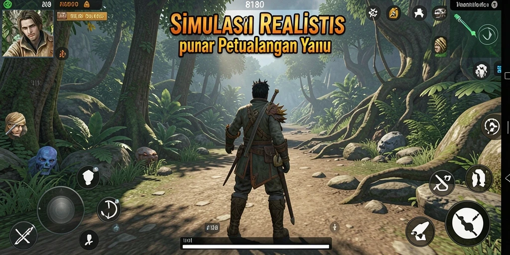 Tampilan gameplay 8180 dengan grafis yang memukau dan interaksi yang mendalam.