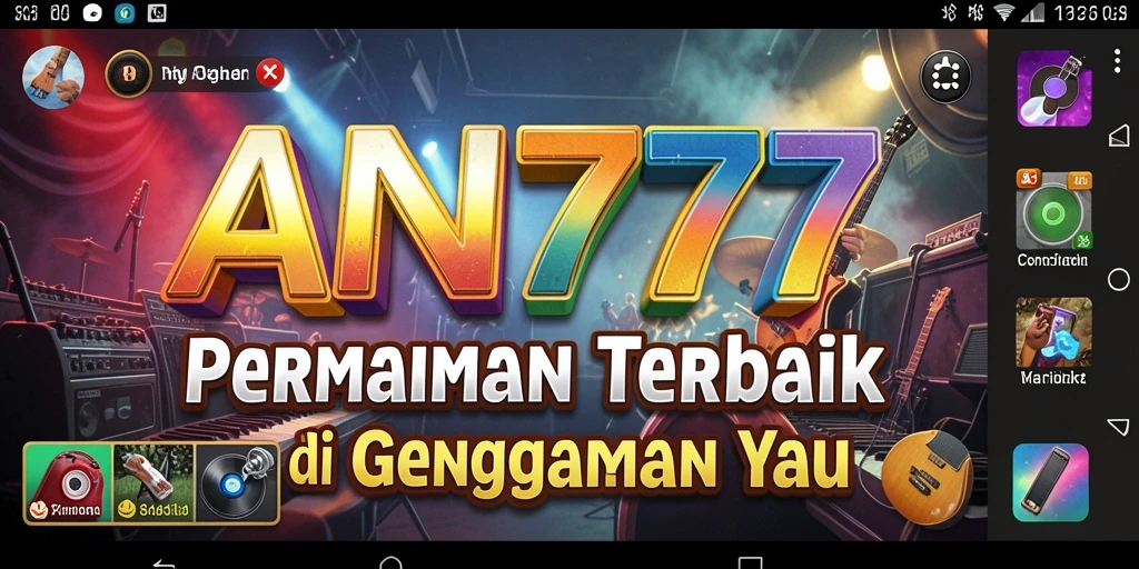 Tampilan gameplay AN777 yang seru dan interaktif.