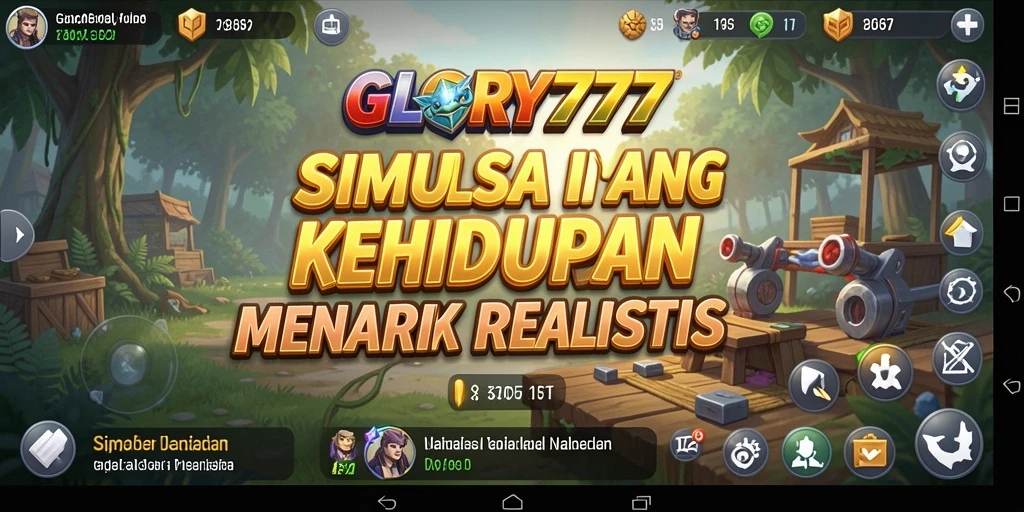 Tampilan menarik dari pengalaman gameplay <strong>GLORY777</strong> dalam simulasi kehidupan.
