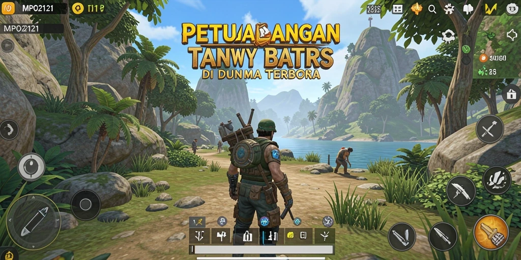Gameplay MPO2121 yang menakjubkan dalam dunia terbuka.