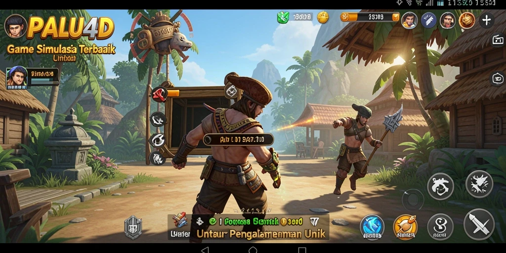 Gameplay PALU4D yang menarik dan interaktif dengan skenario simulasi.