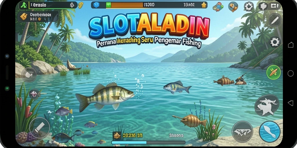 Tangkapan ikan besar dalam permainan SLOTALADIN yang memikat.