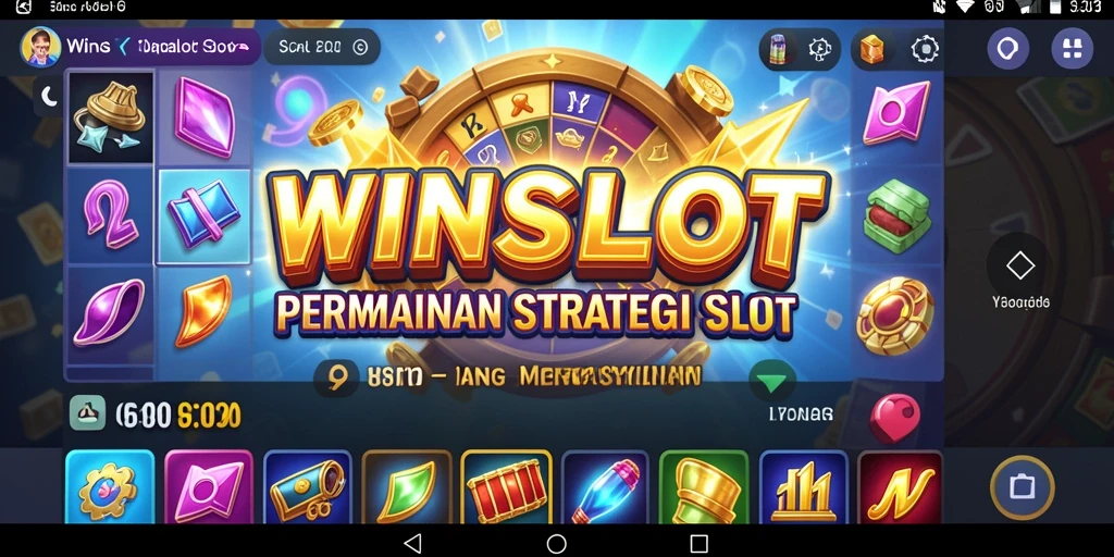 Tampilan gameplay menarik dan penuh warna dari WINSLOT.